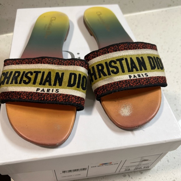 Dior d way rainbow slides - Picture 2 of 6